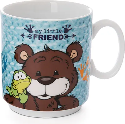 Produktbild von NICI Becher Teddybär und Frosch Porzellan, 250ml