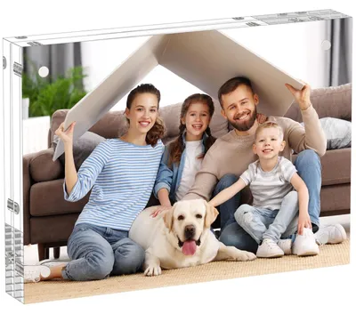 Produktbild von Acryl-Fotorahmen 15x20 cm doppelseitig magnetisch transparent