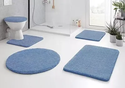 Zdjęcie produktu dla Dywanik kąpielowy Kleine Wolke RELAX Azur 70 x 120 cm