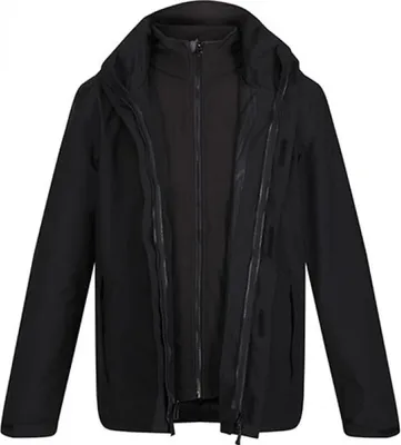 Image de Regatta TRA143 | Veste pour hommes - Kingsley 3in1 - Couleur : Black - Taille : L