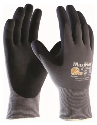 Produktbild von 3er Pack MaxiFlex Ultimate Arbeitshandschuhe, Größe: XL