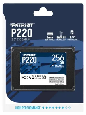 Produktbild von Patriot Memory P220 256GB, 256 GB, 2.5"