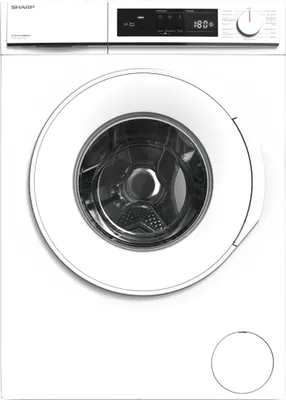 Produktbild von SHARP ES-NFA714WWNNA-DE Waschmaschine (7 kg, EEK A, 1400 U/min.), (Inverter Motor, AquaStop), Weiß