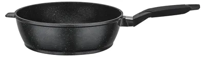 Productafbeelding van Gsw Titanium Granit PAN 457248, koekenpan, diameter maximaal 24 cm, gietijzer/gegoten aluminium, antiaanbaklaag