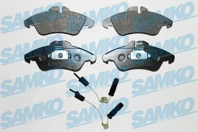 Produktbild von SAMKO Bremsbeläge Satz Vorne Bremsklötze für VW LT 28-46 II Kastenwagen (2DA, 2DD, 2DH) 5SP608A