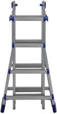 Image de FACAL Briko Blu Echelle télescopique Aluminium, Bleu