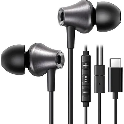Imagen del producto de Auriculares intraurales con cable Ugreen EP105, conector USB-C, 1.2 metros ()