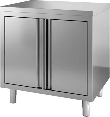 Zdjęcie produktu dla Szafka robocza Combisteel z 2 drzwiami uchylnymi ze stali nierdzewnej 800x700x850mm