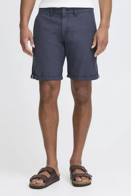 Produktbild von SOLID SDLoras Herren Leinenshorts kurze Leinenhose Bermuda mit Gürtelschlaufen Regular fit