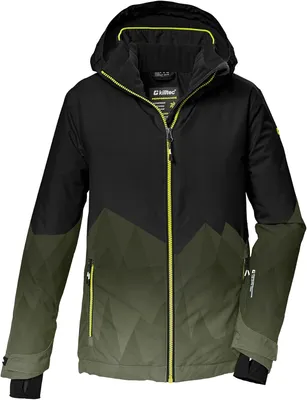 Productafbeelding van Ski-jack jongens - functionele jas met capuchon en sneeuwvanger