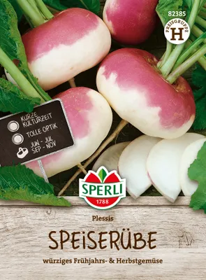 Produktbild von Herbstrübe Plessis F1-Hybride | Rübensamen von Sperli