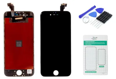 Produktbild von iPhone 6 Display schwarz - Set