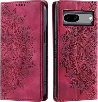Produktbild von Hülle für Google Pixel 8a Handyhülle Flip Case Cover Tasche Etui Mandala