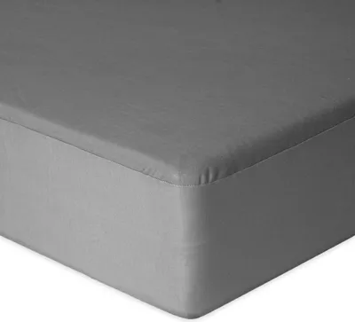 Productafbeelding van Waterdichte molton Bamboo, 60x120 cm, grijs / Baby Matex