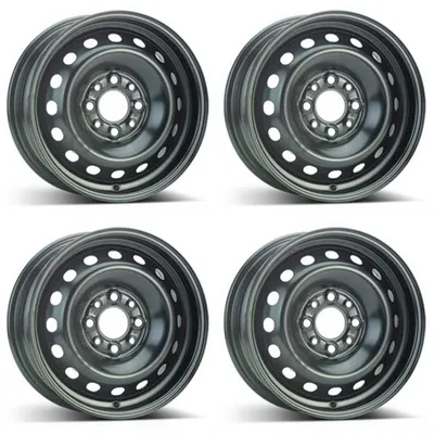 Productafbeelding van 4 stalen velgen, 5.0Jx13 inch, ET35, 4x98 boutgaten, geschikt voor Fiat Panda en Punto. (Set van 4)