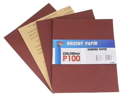 Obrázek produktu pro Papír brusný 230x280mm P100 10ks 21718