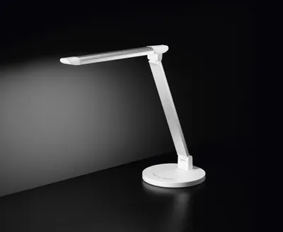 Obrázok produktu pre Moderná stolová lampa Hal Satin White Led