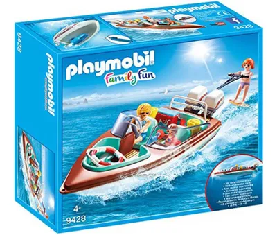 Produktbild von PLAYMOBIL 9428 Motorboot mit Unterwassermotor