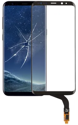 Obrázok produktu pre Náhradné sklo s dotykovým displejom pre Samsung Galaxy S8 Plus G955F LCD, čierne