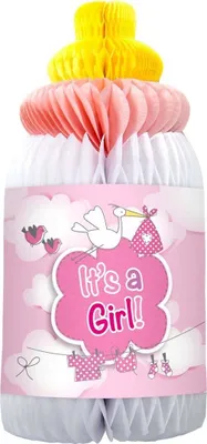 Produktbild von Babyflasche Wabenaufsteller It´s a Girl