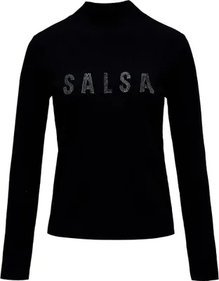 Zdjęcie produktu dla Salsa Jeans 21010455 Slim Fit Turtleneck Sweater Black XS Women Black XS