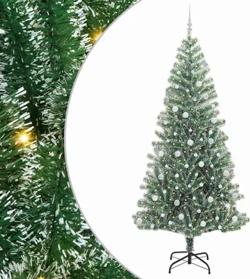 Immagine prodotto di vidaXL Albero di Natale artificiale con neve e luce LED 240 cm