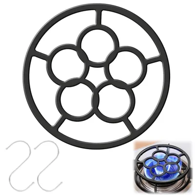 Image de Support de brûleur à gaz, réducteur pour ustensiles de cuisine, marque Solidchoice