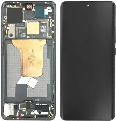 Produktbild von Original AMOLED Display Touchscreen Bildschirm Rahmen Grau für Xiaomi 12 / 12X