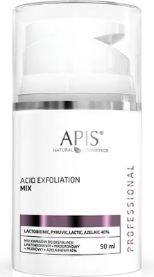Produktbild von Apis – Mischung aus 40 % Säuren zur Exfoliation – Laktabionisch, Pyruvic, Milchsäure und Azealin 50 ml