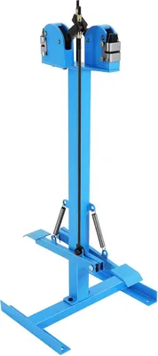 Immagine prodotto di Dispositivo di restringimento e stiratura della lamiera - SS-18FD 2 in 1 manuale - max. 1,2 mm (18Ga) - sporgenza 2,54 cm - acciaio - blu
