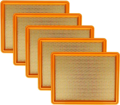 Produktbild von vhbw Filterset 5x Staubsaugerfilter Ersatz für Kärcher 5.731-020.0 Filter für Staubsauger - Hauptfilter, Flachfalten-Filter