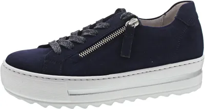 Produktbild von Gabor Comfort Damen Sneaker in Blau, Größe 7.5