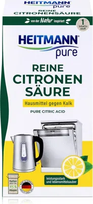 Produktbild von Heitmann pure Reine Citronen Säure 350g - Universell gegen Kalk (1er Pack)