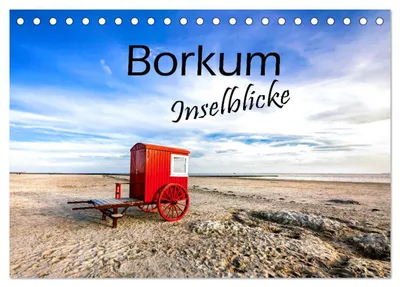 Produktbild von Borkum - Inselblicke (Tischkalender 2027 DIN A5 quer), CALVENDO Monatskalender
