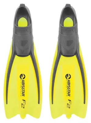 Produktbild von Abysstar F2 Tauchflossen Gelb EU 38-39 Gelb EU 38-39