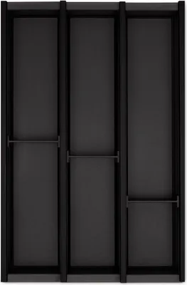 Produktbild von SOTECH Cuisio Besteckeinsatz anthrazit für 400 mm, Breite (Innen): 320 - 326 mm Tiefe: 473mm  Höhe 55 mm für Blum Legrabox