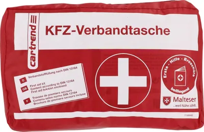 Immagine prodotto di cartrend 7730042 borsa di pronto soccorso per auto, rossa
