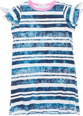 Produktbild von Replay Sg3239.050.22973kp Kleid Blau 10 Years Mädchen Blau 10 Years