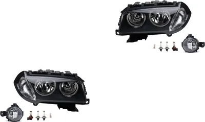 Immagine prodotto di Johns, Fari Osram Night Breaker Laser Set adatto per BMW X3 E83 Fog. 63176924655 6924655 63176924656 6924656 63127162189 63127162190