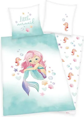 Produktbild von HERDING Bettwäsche Sea Fairy Baumwolle, 140/200, 70/90 cm