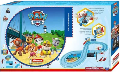 Imagen del producto de CARRERA FIRST Pista de carreras para niños PAW PATROL - En la pista, 20063033