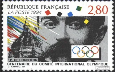 Produktbild von Briefmarken Frankreich 1994 Mi 3034 (kompl.Ausg.) postfrisch IOC