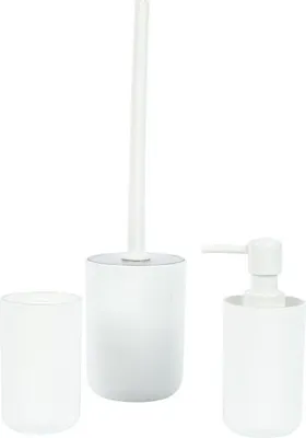 Produktbild von Badset, 3-tlg., weiß