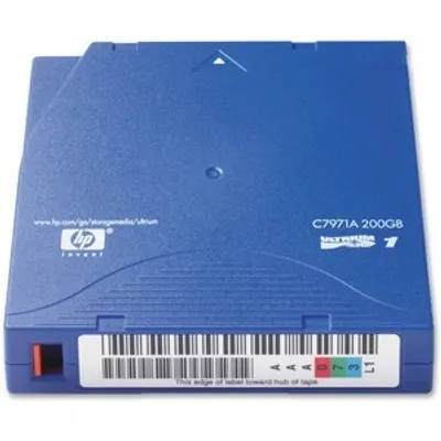 Produktbild von HPE C7971A, Leeres Datenband, LTO, 100 GB, 200 GB, 1000000 Durchgang/Durchgänge, 30 Jahr(e)