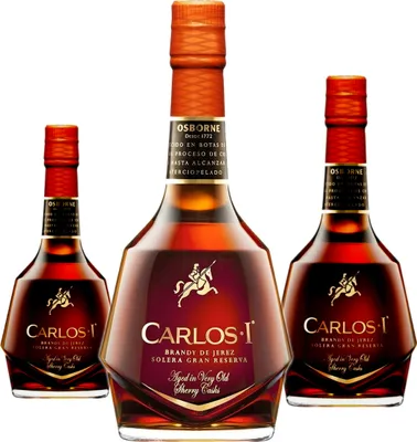 Produktbild von 3 x Osborne - Carlos I. Solera Gran Reserva Brandy de Jerez
