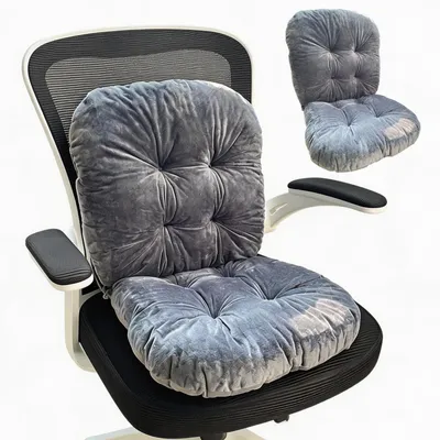 Image de Coussin de chaise de jardin, lot de 2 - Confortable et épais