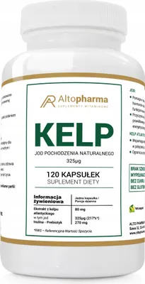 Obrázek produktu pro Kelp přírodní jód 325µg doplněk stravy 120 kapslí