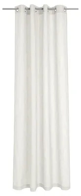 Vorhang mit Ösen, Wolwit, 245x137x245 cm, 100% Polyester