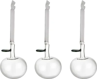 Produktbild von Iittala Dekoration Glasapfel Klar set von 3 1059739