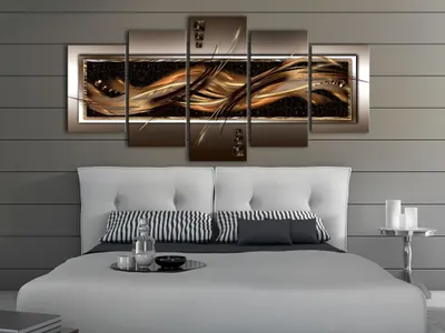 Zdjęcie produktu dla Obraz akustyczny Abstrakcyjny brązowy 200x100 cm Obrazy Pianka akustyczna Wysokowydajny pochłaniacz dźwięku Izolacja akustyczna Płótno 5 szt Fototapeta Akustyka pomieszczenia Izolacja akustyczna a-A-0034-b-n